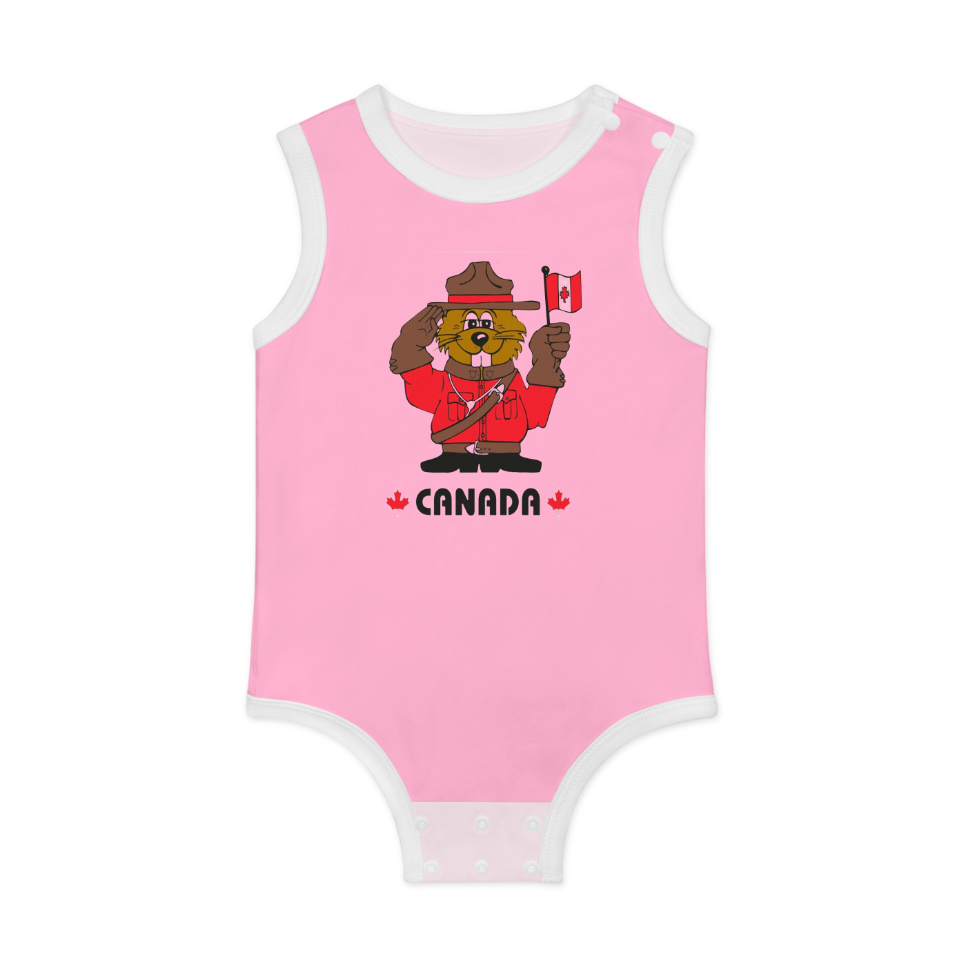 All-Over Print Baby Tank Bodysuit | 100% Cotton