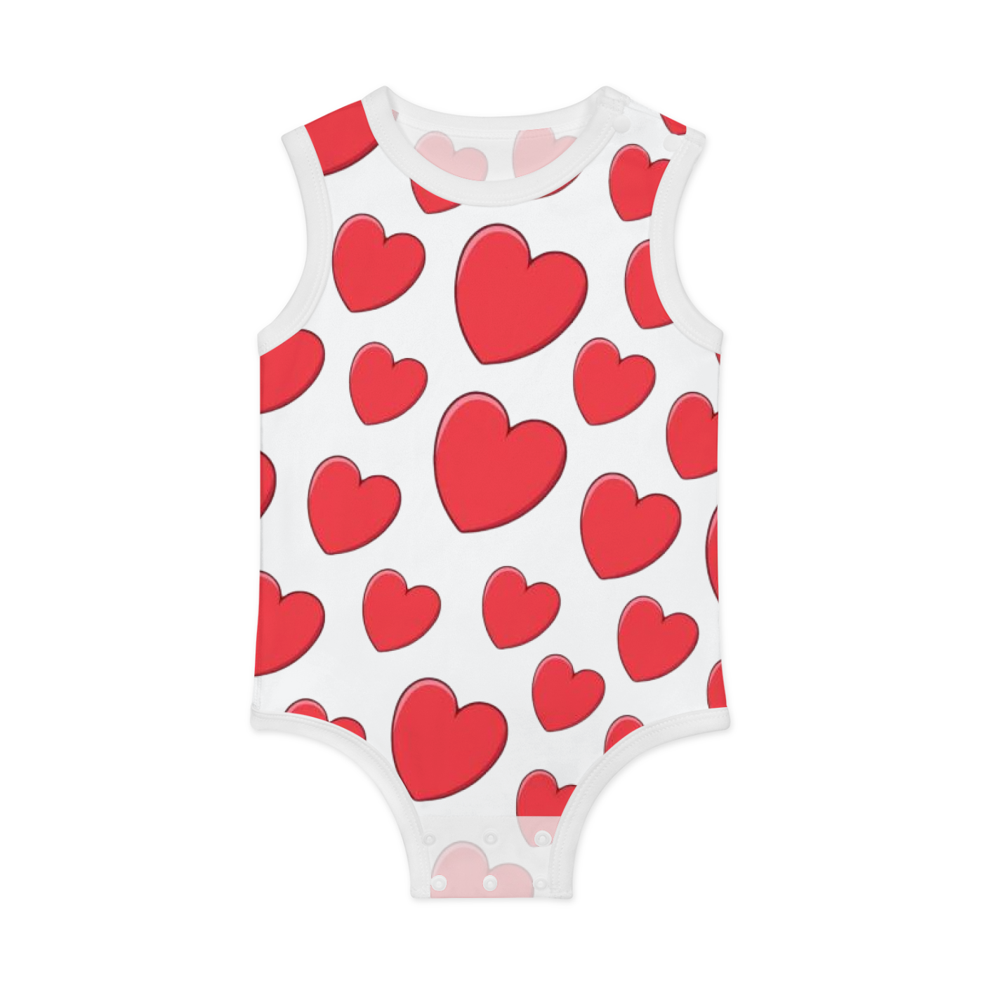 All-Over Print Baby Tank Bodysuit | 100% Cotton