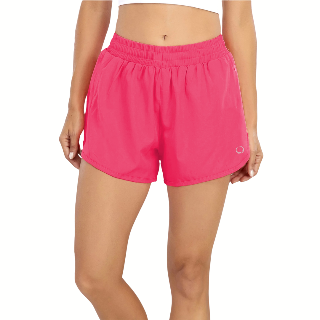 Po3 Pink 2 in 1 Liner Shorts