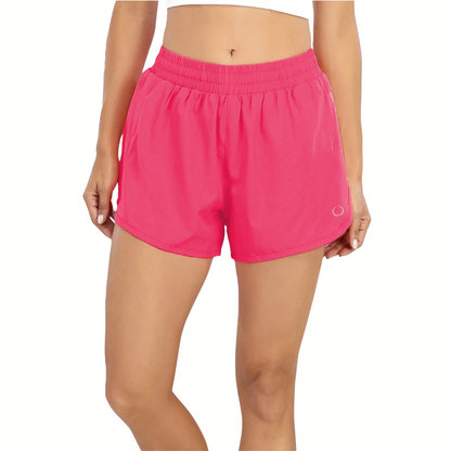 Po3 Pink 2 in 1 Liner Shorts