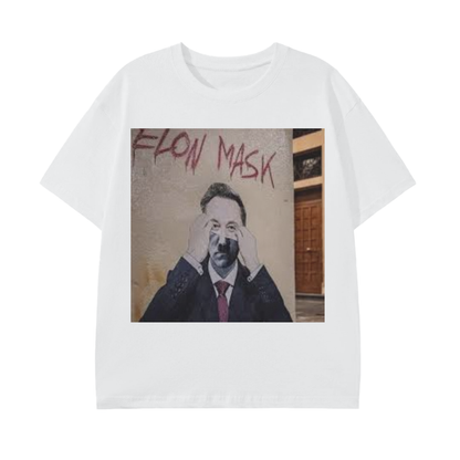 Two-Faced Elon: The Duality of Power – 100% Cotton T-Shirt