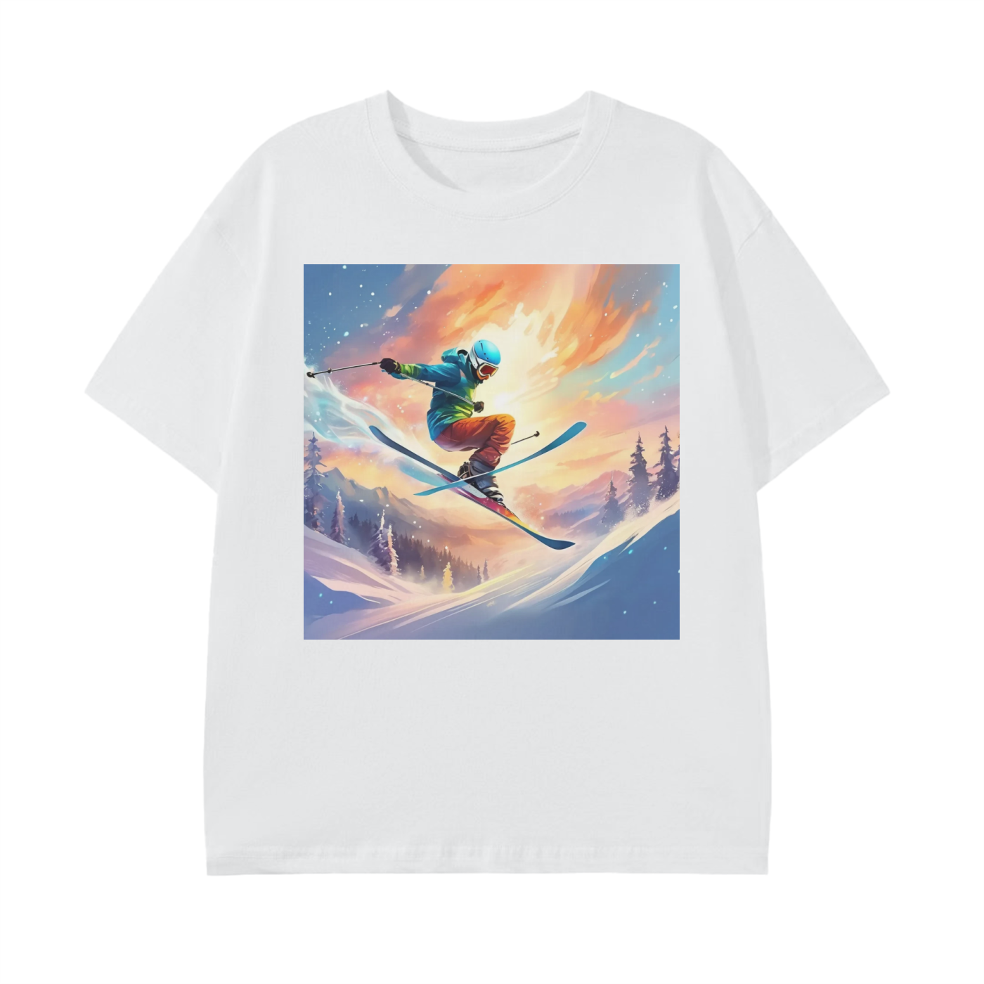 Epic Ski Adventure T-Shirt – Ride the Snow in Style!