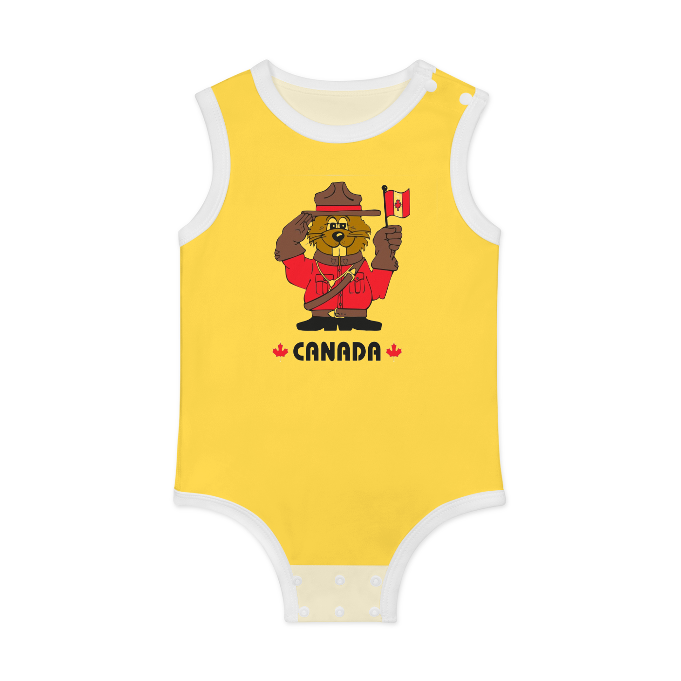 All-Over Print Baby Tank Bodysuit | 100% Cotton