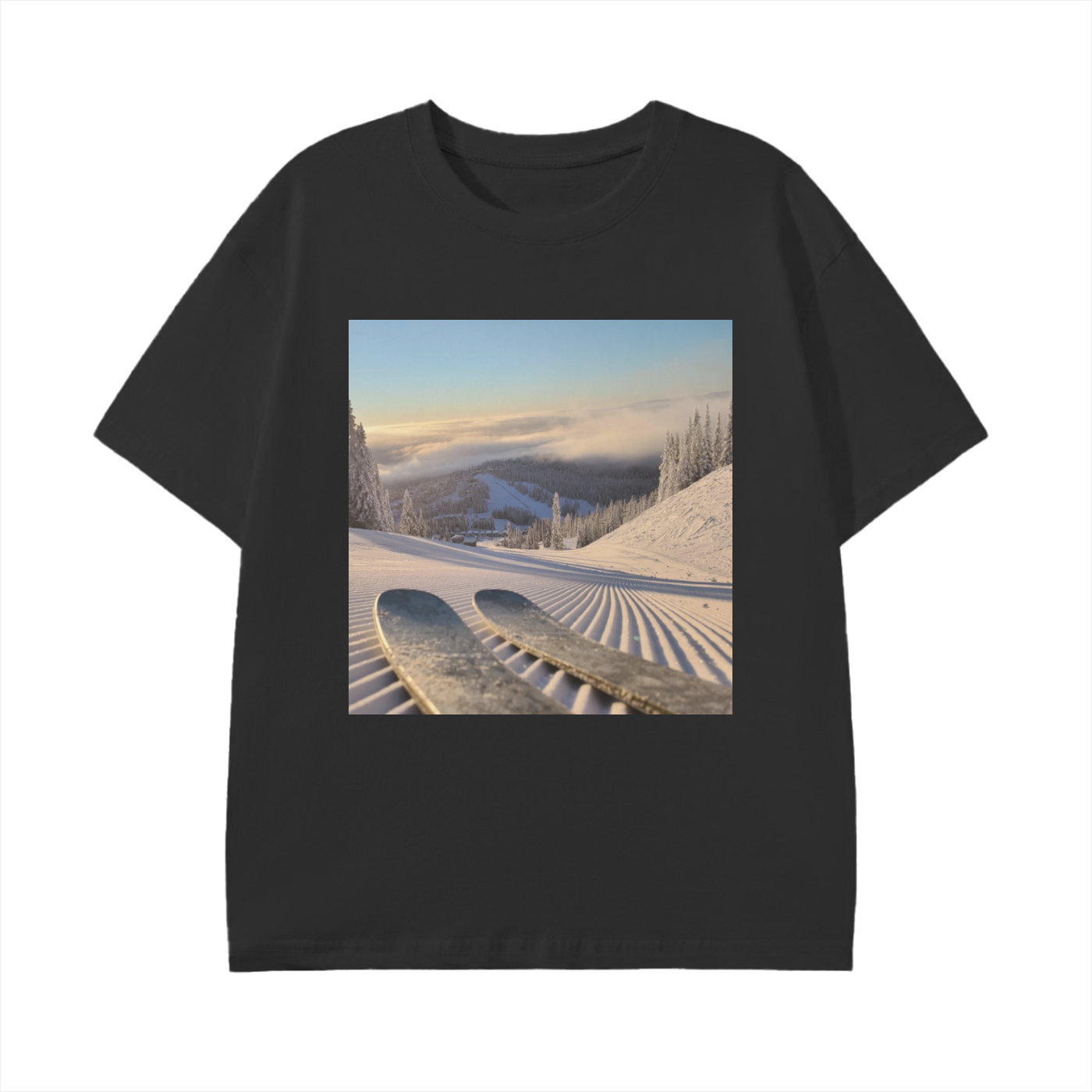 Epic Ski Adventure T-Shirt – Ride the Snow in Style!