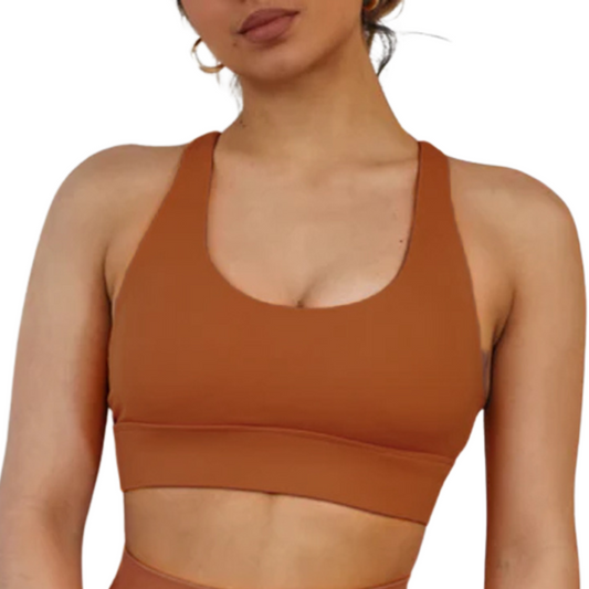 Agile Red Sports Bra