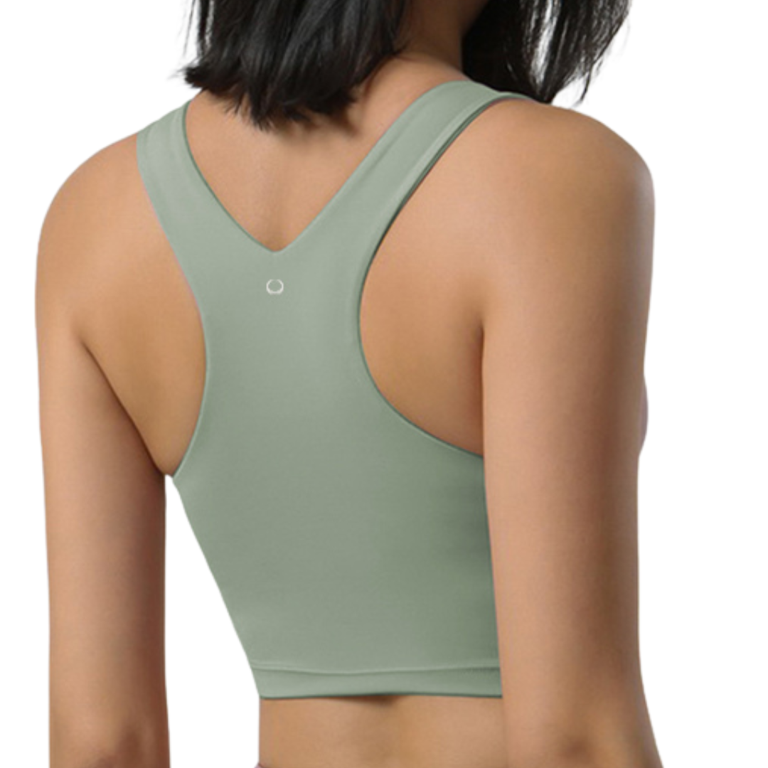 Agile Green Crop Top