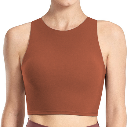 Agile Red Crop Top