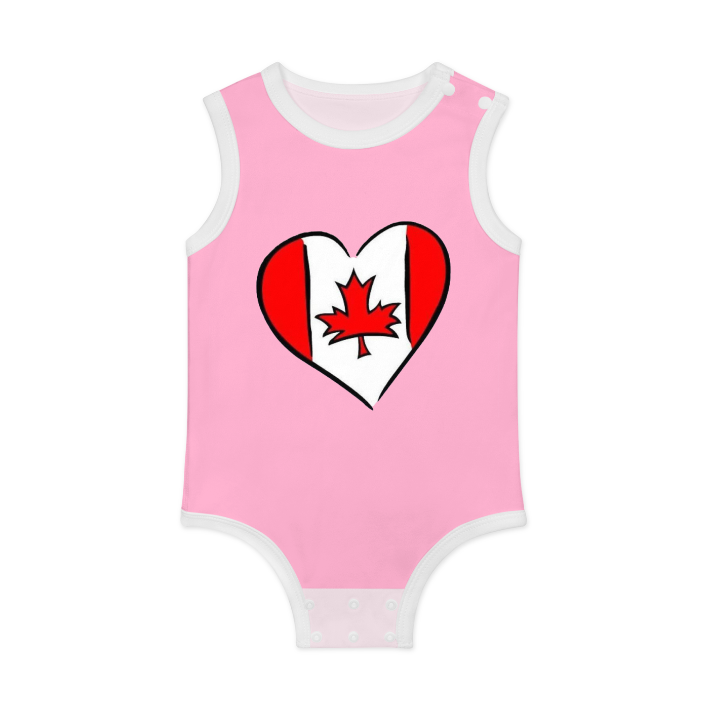 All-Over Print Baby Tank Bodysuit | 100% Cotton