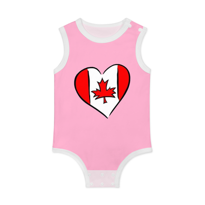 All-Over Print Baby Tank Bodysuit | 100% Cotton